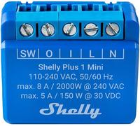 SHELLY Plus 1 Attuatore di commutazione Mini WLAN 1 canale/1x8A