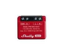 Shelly Plus 1PM Mini Gen3, Controller Wi-Fi + Bluetooth