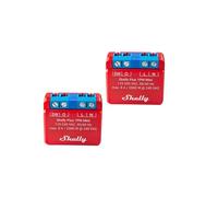Shelly Plus 1PM Mini | Relè intelligente WiFi e Bluetooth, 1 canale 8A, con misurazione della potenza, automazione domestica, compatibile con Alexa & Google Home, app iOS Android | Nessun hub
