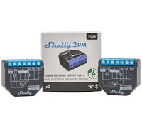 Shelly Plus 2PM DOUBLE PACK - Smart Relay 16A AC/DC WiFi