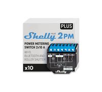 Shelly Plus 2PM Gen2 - Pack da 10