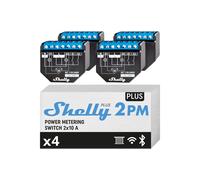 Shelly Plus 2PM Gen2 - Pack da 2 o Pack da 4 4 pezzi + Omaggio