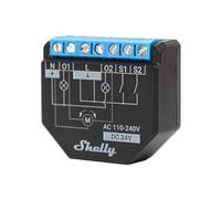 Shelly Plus 2PM | Relè Wi-Fi Smart 2 Canali per Tapparelle e Luci | NUOVO