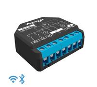 Shelly Plus 2PM WiFi Bluetooth Relay 2 Canali, Tapparelle/Luci, Nero