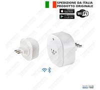 Shelly Plus Plug IT Presa Smart Wi-Fi 10A Misuratore Consumi Alexa Google