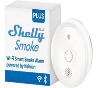 Shelly Plus Smoke, Rivelatore di Fumo Wi-Fi e Bluetooth, Allarme Antincendi