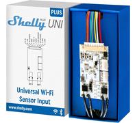 Shelly Plus Uni | Modulo Intelligente con Contatti Puliti Gestito via Wi-Fi e BL