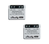 Shelly Pm Mini Gen 3 Smart Wi-Fi E Bluetooth Misuratore di Potenza