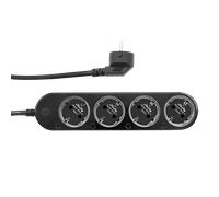 Shelly Power Strip 4 Gen4 - Ciabatta smart con 4 prese indipendenti, monitoraggio consumi e supporto Matter