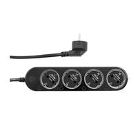 Shelly Power Strip 4 Gen4 Nero - Ciabatta Smart Matter Wi-Fi, 4 Prese Intell