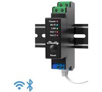 SHELLY Pro 2PM WLAN Schaltaktor 2 Kanäle/2x16A/LAN/Messung/Hutschien