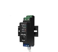 Shelly Pro 2PM - Relè smart Wifi LAN Bluetooth 2 Canali, Barra DIN, Professionale