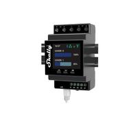Shelly Pro Dual Cover/Shutter PM 16A AC Interruttore relè Smart su guida DIN 2 canali Controller Tapparelle monitoraggio consumi LAN WiFi Bluetooth