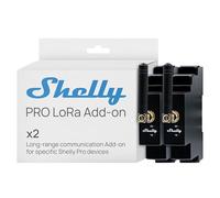 Shelly Pro LoRa Add-on - Modulo LoRa Lungo Raggio per Dispositivi Shelly Pro, fino a 5 km, 868 MHz, Connettore SMA, Guida DIN, IoT, Smart Building, Agricoltura e Automazione Industriale (2 Pezzi)