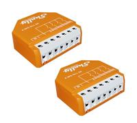 Shelly Qubino Wave i4 | Confezione da 2 | Z-Wave 800 Series 4 controllo di ingresso digitale per un controllo avanzato delle azioni a basso consumo | automazione domestica | Ripetitore di rete estesa