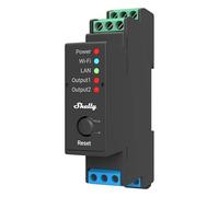 Shelly relè da guida DIN connessione Wi-Fi LAN e Bluetooth (Shelly PRO2PM)