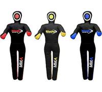 Shelly - Sacco da boxe per arti marziali miste, jjiu jitsu, brasiliano, per jjiu, jitsu, in piedi, per wrestling, arti marziali, boxe, karate, allenamento, manichini, tela, senza imbottitura