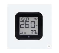 Shelly Sensore Temperat&Umid Wi-Fi + Bluet con display Gen3 Nero