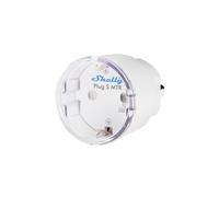 Shelly Plug S Gen3 Bianco - Presa Intelligente Wi-Fi (Tipo F), Misurazione Consumi, 12A, 2500W, Matter, Nessun Hub Richiesto, Controllo da Remoto, Programmi Smart, Alexa, Google Home, Apple HomeKit