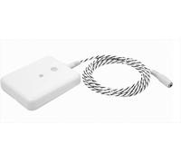 Shelly Flood Gen4 - Sensore di acqua intelligente opaco con cavo sensore di perdita, IP44, rilevamento di inondazione e pioggia, livelli di allarme personalizzabili, rilevamento perdite, timer, Alexa