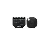 Shelly Shutter & Shelly BLU Button Tough1 (Bundle) - Wi-Fi Interruttore a Relè Intelligente, 2 Canali, 4A, Monitora il Consumo di Energia, Tende & Tapparelle, Nessun Hub Richiesto, Alexa e Google Home