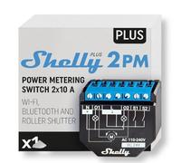 SHELLY PLUS 2PM - Attuatore di commutazione Wi-Fi Shelly Plus 2PM 16 A, 2 canali,