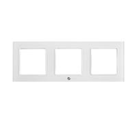 SHELLY WALL FRAME 3 - WHITE