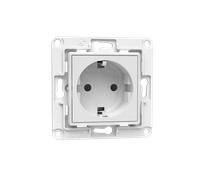Shelly Wall Socket EU Avorio + Omaggio Avorio