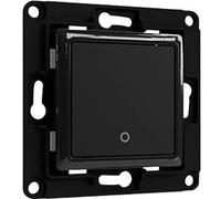 SHELLY WS1 B - Interruttore a parete Shelly, nero, a 1 vano