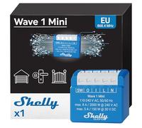 SHELLY WAVE 1M - Shelly qubino Wave 1 mini, relè, max 8A, 1 canale, onda Z.