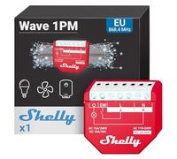 Attuatore di commutazione SHELLY Wave 1PM Z-Wave 1 canale / 16A / misurazione
