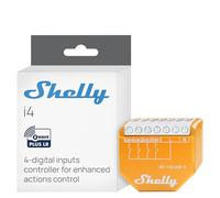 Shelly Wave i4 US LR | Z-Wave Long Range 4 Controllo Ingresso Digitale per Controllo Avanzato | Domotica | Alta Compatibilità | Facile Installazione | App Shelly Smart Control iOS Android |