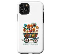Shelly's Garden Giardinaggio Piante Fiori Shell Custodia per iPhone 11 Pro