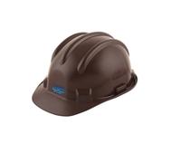 Shelmet Casco di Sicurezza con Plastica Culla (Marrone)