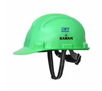 Shelmet Cricchetto Tipo Sicurezza Casco Con Plastica Culla (Fluorescente Verde)