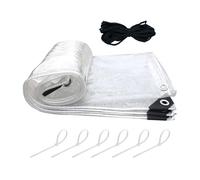 ShelterPoultry Generico - Schermo di protezione traslucido Antivento impermeabile, kit di rivestimento invernale per pollaio, resistente all'aperto stagionale, ideale per zone terrestri Ex