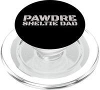 Sheltie Dad Dog Lover Shetland Sheepdog Owner PopSockets PopGrip per MagSafe