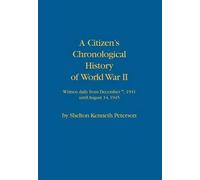 Shelton Kenneth P A Citizen's Chronological History of World (Copertina rigida)
