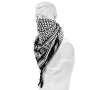 Brandit Shemag Scarf, black+whit, OS