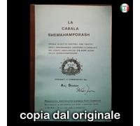 shemahamporash ebraica libro antico originale cabala kabala kabbalah ebraico old