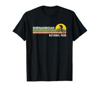 Shenandoah National Park Vintage Retro Souvenirs Biking Maglietta