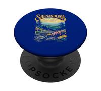 Shenandoah National Park Virginia Vintage WPA Style Artistic PopSockets PopGrip Adesivo