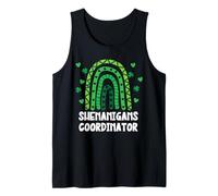 Shenanigans Coordinator St Patricks Day Green Rainbow Canotta