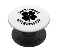Shenanigans Coordinator | St Patricks Day PopSockets PopGrip Adesivo