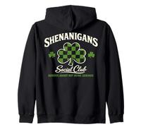 Shenanigans Social Club Serious About Not Being Serious Felpa con Cappuccio