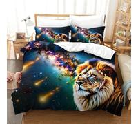 shenfuyu 3D Con Stampa Di Starry Sky Biancheria Da Letto 3 Pezzi Copripiumino Con Cerniera E Federe Per Ragazzi E Ragazze,coppie,camera Da Letto,decorazione King(220x240 cm)