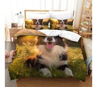 shenfuyu Stampa 3D German Shepherds Set Di Biancheria Da Letto 3 Pezzi Set Copripiumino Morbida Microfibra Per Ragazzi E Ragazze,coppie,camera Da Letto,decorazione King(220x240 cm)