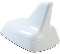 SHENGANG Antenna Auto Pinna di Squalo per Audi Q3 Q5 Sq5 Q7 A1 A3 A4 A4l A5 A6 A6l A7 A8 S5 S6 S7, FM/AM Antenna Radio Auto Segnale Radio, Antenne Tetto Accessori Auto,White