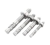 SHENGG 1-2 pezzi M6 M8 M10 M12 M16 304 Vite di espansione in acciaio inossidabile Ancoraggio a cuneo Bullone passante Bullone di espansione(M12x110mm-1pcs)