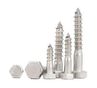 SHENGG 1~5 pezzi M6 M8 M10 M12 Vite autofilettante a testa esagonale esterna in acciaio inossidabile 304 Bulloni for legno a testa esagonale esterna Lunghezza 30-150 mm(M6x70mm-2pcs)